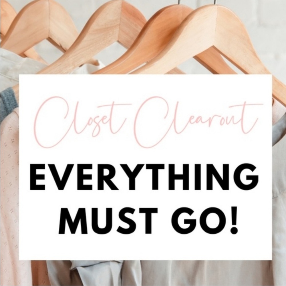 Bundle Box with new items: Clothes, shoes, Makeup, accessories.